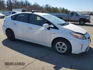 2013 Toyota Prius One with VIN JTDKN3DU9D5648471, listed as a Copart auction lot 53498265 with 305,852 mi miles and Clean Title. Bid and sale history available at carsss.com. Image 4.