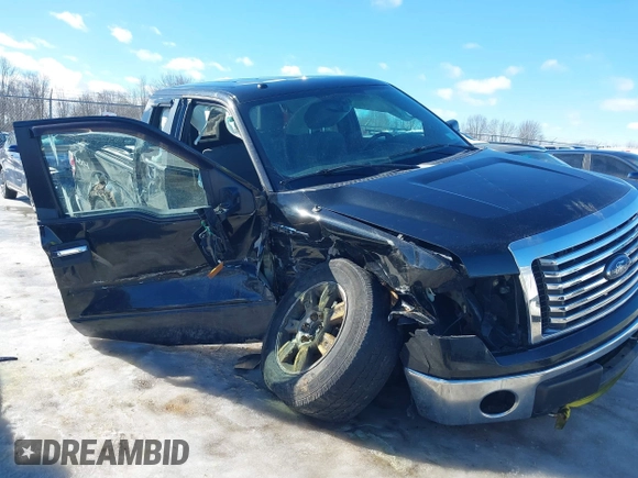 2012 Ford F-150 XL with VIN 1FTFX1EF8CFA52034, listed as a IAAI auction lot 41634186 with 168,533 mi miles. Bid and sale history available at carsss.com. Image 6.