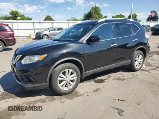 2016 Nissan Rogue SV z VIN KNMAT2MV2GP691336, wystawiony jako Copart lot #59614605 z przebiegiem 98 262 mil mil oraz Szkoda całkowita • Salvage title. Historia ofert i sprzedaży dostępna na DreamBid. Obrazek 1.