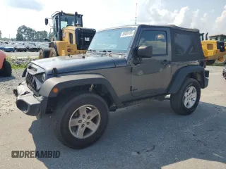 2017 Jeep Wrangler Sport with VIN 1C4AJWAG9HL721332, listed as a Copart auction lot 63459185 with 143,608 mi miles and Salvage title. Bid and sale history available at DreamBid. Image 1.