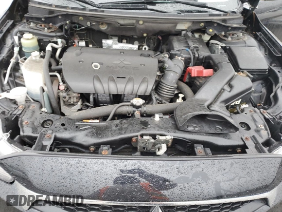 2017 Mitsubishi Lancer ES with VIN JA32V2FW3HU000448, listed as a Copart auction lot 45108575 with 68,633 mi miles and Salvage Title. Bid and sale history available at carsss.com. Image 12.