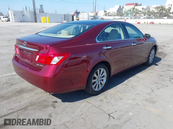 2008 Lexus ES 330 with VIN JTHBJ46G282157996, listed as a IAAI auction lot 42510114 with 70,549 mi miles and . Bid and sale history available at DreamBid. Image 4.