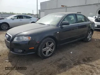 2008 Audi A4 2.0T with VIN WAUDF78E48A021736, listed as a Copart auction lot 54341175 with 184,165 mi miles and Clean Title. Bid and sale history available at carsss.com. Image 1.