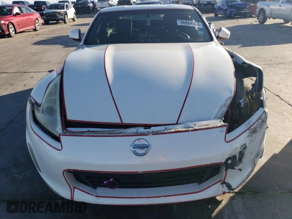 2014 Nissan 370Z Touring with VIN JN1AZ4EH8EM631484, listed as a Copart auction lot 86884574 with 0 mi miles and Salvage Title. Bid and sale history available at carsss.com. Image 5.
