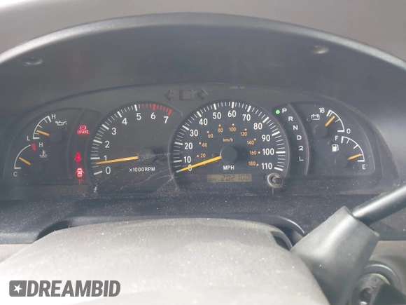 2000 Toyota Tundra SR5 with VIN 5TBRN3415YS049029, listed as a IAAI auction lot 41731441 with 202,100 mi miles and . Bid and sale history available at DreamBid. Image 7.