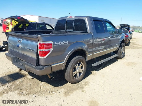 2012 Ford F-150 XL with VIN 1FTFW1ET5CFA52811, listed as a IAAI auction lot 41851091 with 226,388 mi miles. Bid and sale history available at carsss.com. Image 4.