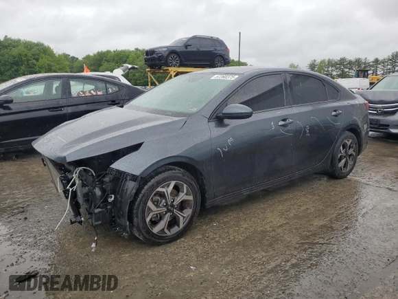 2019 Kia Forte LXS with VIN 3KPF24AD7KE032323, listed as a Copart auction lot 57260375 with 78,644 mi miles and Salvage title. Bid and sale history available at DreamBid. Image 1.