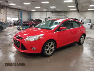 2012 Ford Focus SEL with VIN 1FAHP3M23CL460290, listed as a IAAI auction lot 41655711 with 137,743 mi miles. Bid and sale history available at carsss.com. Image 17.