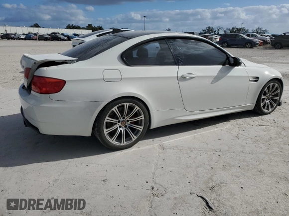 2011 BMW M3 with VIN WBSKG9C53BE367618, listed as a Copart auction lot 79807324 with 134,395 mi miles and Salvage Title. Bid and sale history available at carsss.com. Image 3.