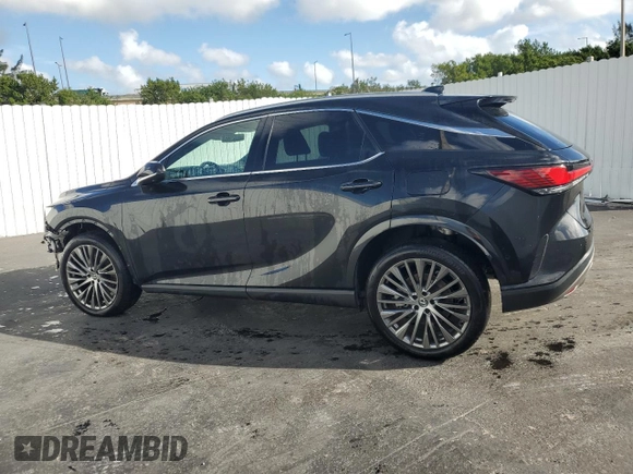 2023 Lexus RX with VIN 2T2BAMBA3PC004378, listed as a Copart auction lot 52014605 with 18,608 mi miles and Clean Title. Bid and sale history available at carsss.com. Image 2.