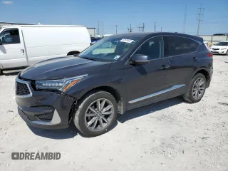 2020 Acura RDX w/Technology Pkg with VIN 5J8TC1H52LL003741, listed as a Copart auction lot 47876493 with 50,998 mi miles. Bid and sale history available at carsss.com. Image 1.