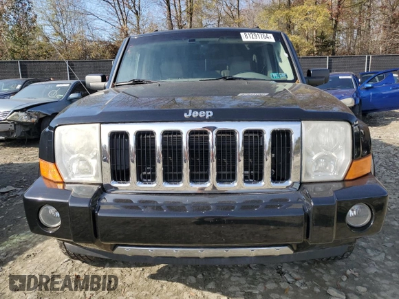 2007 Jeep Commander Limited with VIN 1J8HG58PX7C654745, listed as a Copart auction lot 81291764 with 181,725 mi miles and Clean title. Bid and sale history available at DreamBid. Image 5.