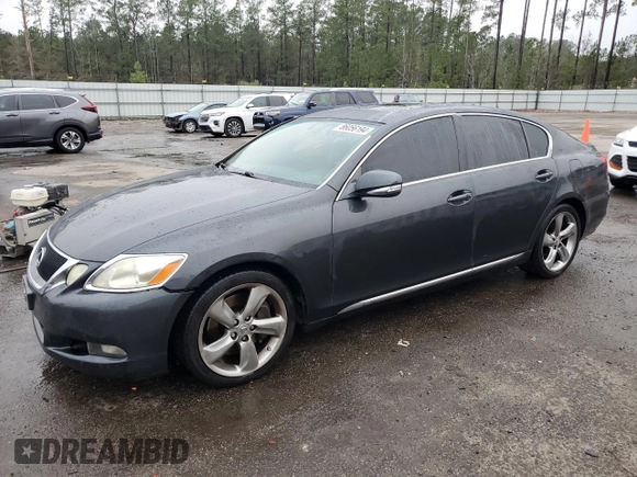 2009 Lexus GS 350 with VIN JTHBE96SX90044980, listed as a Copart auction lot 86056194 with 260,248 mi miles and Salvage Title. Bid and sale history available at carsss.com. Image 1.