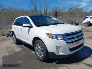 2014 Ford Edge SEL with VIN 2FMDK4JC4EBA01147, listed as a IAAI auction lot 41805050 with 138,418 mi miles. Bid and sale history available at carsss.com. Image 1.