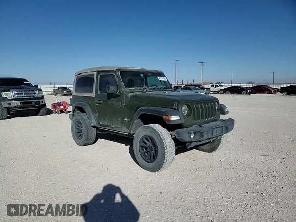 2020 Jeep Wrangler Sport S с VIN 1C4GJXAN2LW308691, выставлен на аукционе Copart как лот 49260195 с пробегом 105 033 миль миль и Списание • Salvage title. История ставок и продаж доступна на DreamBid. Изображение 11.