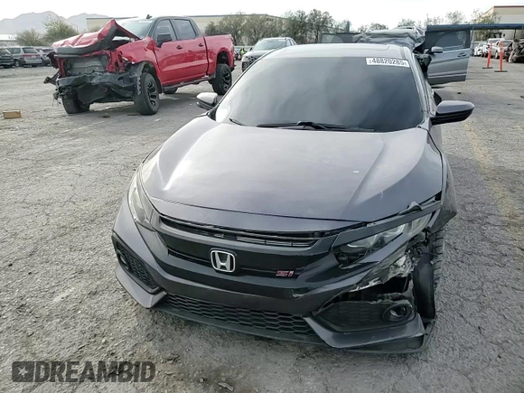 2017 Honda Civic Sedan Si with VIN 2HGFC1E5XHH702752, listed as a Copart auction lot 48820285 with 127,653 mi miles and Salvage Title. Bid and sale history available at carsss.com. Image 10.