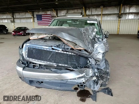 2007 Chevrolet Silverado 1500 LT w/1LT with VIN 2GCEC19CX71624659, listed as a Copart auction lot 48613205 with 187,468 mi miles and Salvage Title. Bid and sale history available at carsss.com. Image 10.