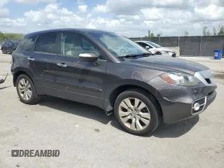 2011 Acura RDX Technology with VIN 5J8TB2H57BA001695, listed as a Copart auction lot 52137925 with 218,562 mi miles and Salvage title. Bid and sale history available at DreamBid. Image 4.
