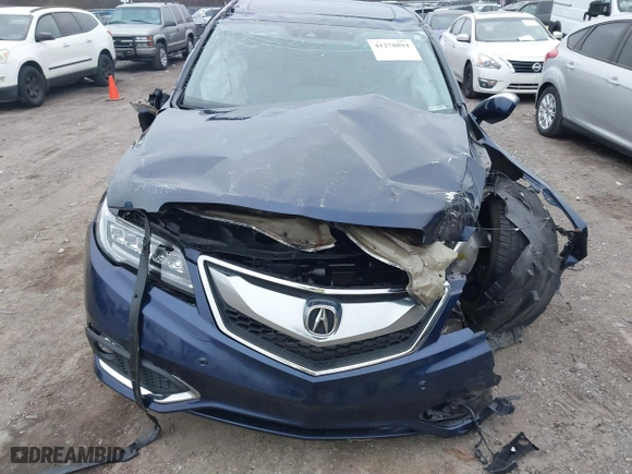 2018 Acura RDX w/Advance Pkg with VIN 5J8TB4H71JL007783, listed as a IAAI auction lot 41278894 with 106,681 mi miles. Bid and sale history available at carsss.com. Image 12.