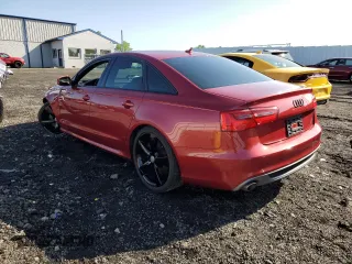 2015 Audi A6 with VIN WAUHMBFC1FN027544, listed as a Copart auction lot 53960404 with 104,428 mi miles and Salvage title. Bid and sale history available at DreamBid. Image 2.