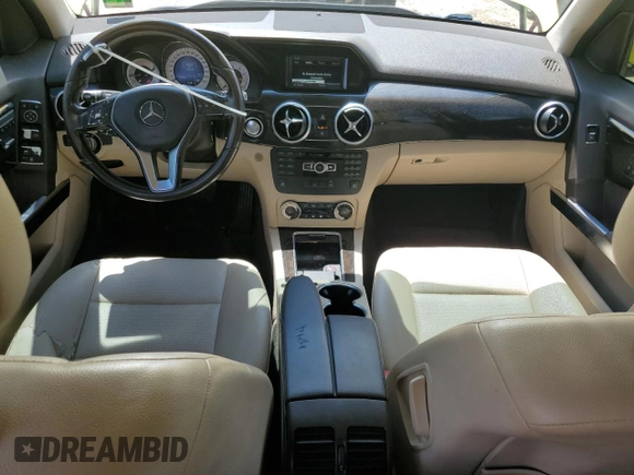2015 Mercedes-Benz GLK 350 with VIN WDCGG5HB9FG353182, listed as a Copart auction lot 60457114 with 115,118 mi miles and Salvage Title. Bid and sale history available at DreamBid. Image 8.