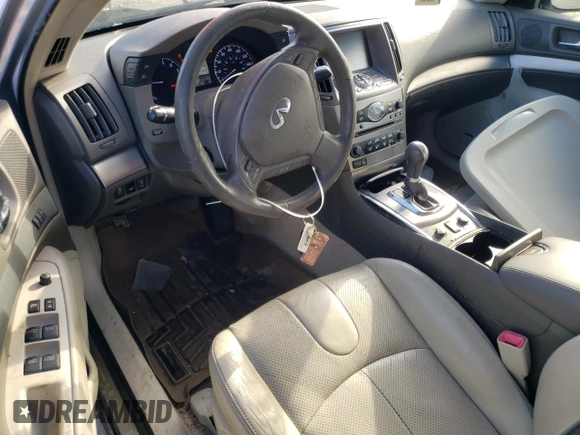 2013 Infiniti G37 x with VIN JN1CV6AR5DM763809, listed as a Copart auction lot 43783605 with 121,752 mi miles and Salvage Title. Bid and sale history available at carsss.com. Image 8.
