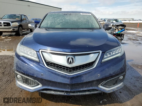 2017 Acura RDX w/Advance Pkg with VIN 5J8TB4H7XHL801496, listed as a Copart auction lot 48433315 with 113,700 mi miles and Salvage Title. Bid and sale history available at carsss.com. Image 5.
