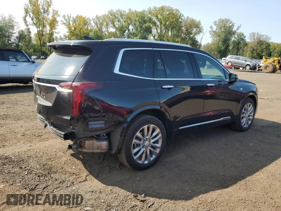 2023 Cadillac XT6 AWD Premium Luxury with VIN 1GYKPDRS6PZ185431, listed as a Copart auction lot 70475734 with 11,276 mi miles and Salvage Title. Bid and sale history available at carsss.com. Image 3.