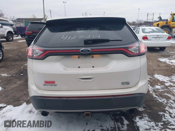 2017 Ford Edge SEL with VIN 2FMPK4J95HBB09864, listed as a IAAI auction lot 41271212 with 76,061 mi miles. Bid and sale history available at carsss.com. Image 16.