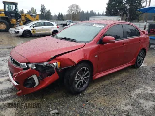 2017 Mitsubishi Lancer ES with VIN JA32U2FU3HU005005, listed as a Copart auction lot 78702074 with 69,797 mi miles and Salvage Title. Bid and sale history available at carsss.com. Image 1.
