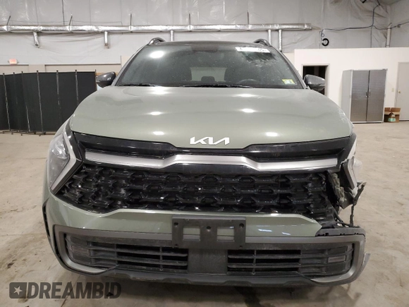 2023 Kia Sportage X-Pro with VIN 5XYK7CAF6PG107230, listed as a Copart auction lot 47750565 with 23,037 mi miles and Non Repairable. Bid and sale history available at carsss.com. Image 5.