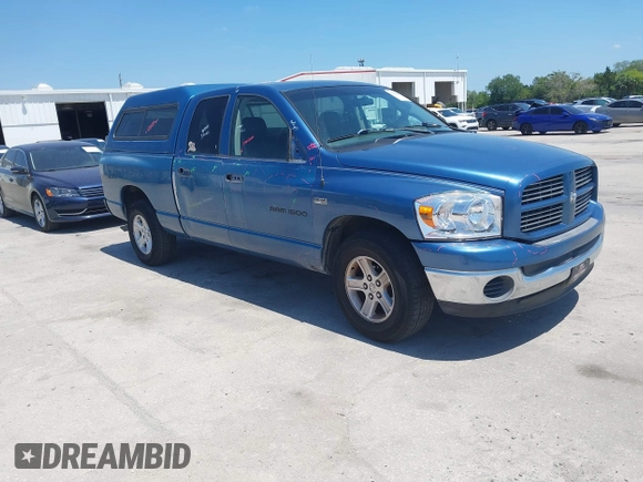 2006 Dodge 1500 SLT with VIN 1D7HA18246J102518, listed as a IAAI auction lot 42038999 with 129,154 mi miles and . Bid and sale history available at carsss.com. Image 1.