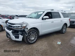 2023 Ford Expedition Max Limited z VIN 1FMJK2A86PEA55771, wystawiony jako IAAI lot #41290472 z przebiegiem 39 663 mil mil oraz . Historia ofert i sprzedaży dostępna na DreamBid. Obrazek 2.