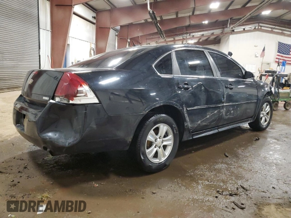 2012 Chevrolet Impala LS Fleet with VIN 2G1WF5E36C1225470, listed as a Copart auction lot 87674955 with 183,463 mi miles and Clean Title. Bid and sale history available at DreamBid. Image 3.