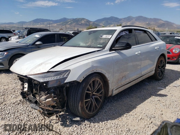 2021 Audi SQ8 Prestige z VIN WA1CWBF16MD008913, wystawiony jako Copart lot #64311523 z przebiegiem Nie podano mil oraz . Historia ofert i sprzedaży dostępna na DreamBid. Obrazek 1.