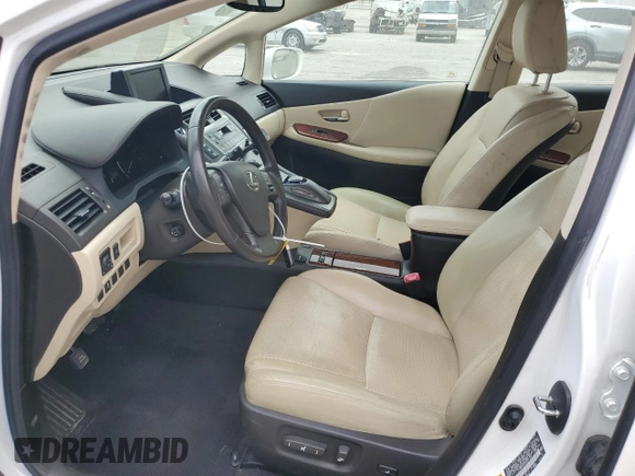 2010 Lexus HS 250h z VIN JTHBB1BA0A2021546, wystawiony jako Copart lot #57853025 z przebiegiem 150 157 mil mil oraz Szkoda całkowita • Salvage title. Historia ofert i sprzedaży dostępna na DreamBid. Obrazek 7.