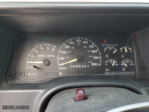 1999 Chevrolet Tahoe Z71 with VIN 1GNEK13R0XJ444734, listed as a Copart auction lot 76323384 with 160,631 mi miles and Salvage Title. Bid and sale history available at carsss.com. Image 9.