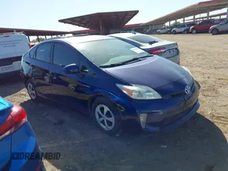 2012 Toyota Prius One with VIN JTDKN3DU6C1508691, listed as a IAAI auction lot 42137990 with 271,382 mi miles. Bid and sale history available at carsss.com. Image 1.