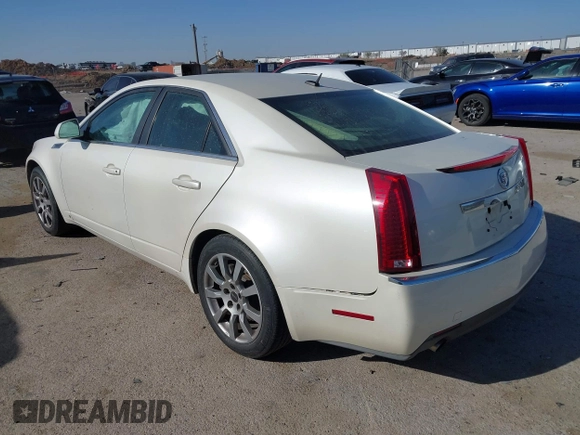 2008 Cadillac CTS RWD w/1SA with VIN 1G6DF577380211952, listed as a IAAI auction lot 41828784 with 273,085 mi miles. Bid and sale history available at carsss.com. Image 3.