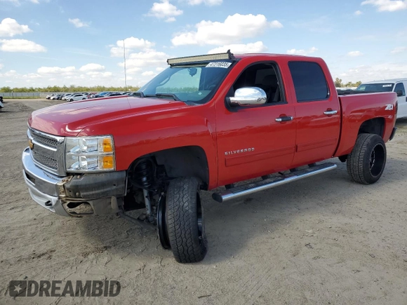2013 Chevrolet Silverado 1500 LS with VIN 3GCPKREA3DG266547, listed as a Copart auction lot 47316035 with 194,098 mi miles and Salvage Title. Bid and sale history available at DreamBid. Image 1.
