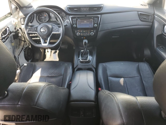 2017 Nissan Rogue SV with VIN KNMAT2MT0HP569901, listed as a Copart auction lot 53364085 with 107,225 mi miles and Salvage Title. Bid and sale history available at carsss.com. Image 8.
