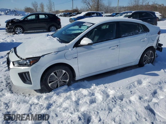 2020 Hyundai Ioniq SE with VIN KMHC65LD1LU234437, listed as a Copart auction lot 46752515 with 28,202 mi miles and Salvage title. Bid and sale history available at DreamBid. Image 1.