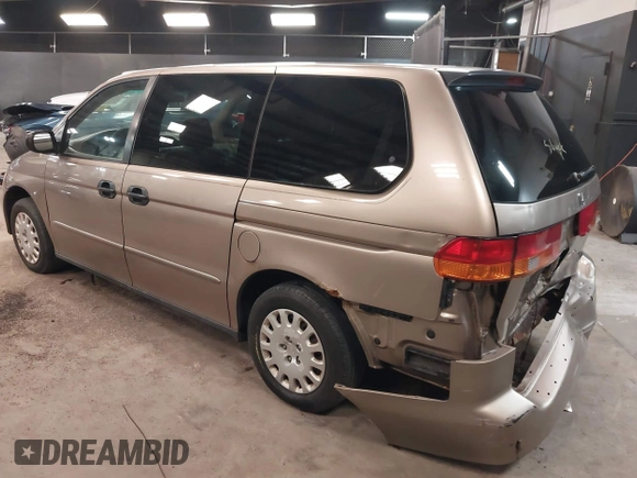 2004 Honda Odyssey LX with VIN 5FNRL18534B072936, listed as a IAAI auction lot 42366971 with 185,534 mi miles and . Bid and sale history available at DreamBid. Image 3.