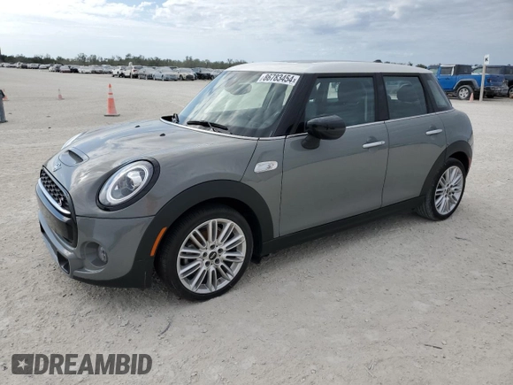 2021 MINI Hardtop 4 Door Cooper S with VIN WMWXU9C08M2N81063, listed as a Copart auction lot 86783454 with Not provided miles and Non repairable. Bid and sale history available at DreamBid. Image 1.