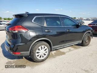 2017 Nissan Rogue S with VIN KNMAT2MT7HP540511, listed as a Copart auction lot 53996745 with 148,306 mi miles and Salvage Title. Bid and sale history available at carsss.com. Image 3.