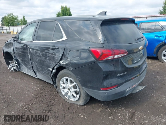 2024 Chevrolet Equinox LT with VIN 3GNAXUEG6RL340970, listed as a IAAI auction lot 42560894 with 29,159 mi miles and . Bid and sale history available at DreamBid. Image 3.