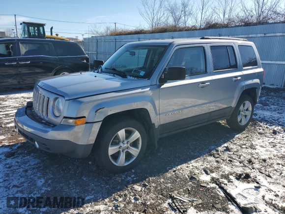 2014 Jeep Patriot Latitude with VIN 1C4NJRFB0ED816593, listed as a Copart auction lot 46106305 with 71,589 mi miles and Non Repairable. Bid and sale history available at carsss.com. Image 1.
