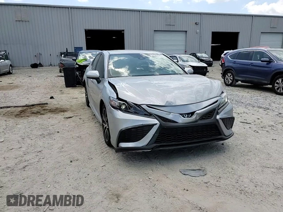 2021 Toyota Camry SE Nightshade with VIN 4T1G11AK5MU515443, listed as a Copart auction lot 52325085 with 55,963 mi miles and Salvage Title. Bid and sale history available at DreamBid. Image 10.