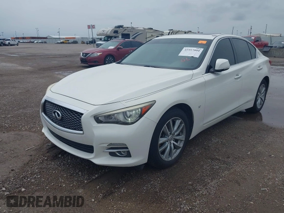 2015 Infiniti Q50 Premium z VIN JN1BV7AR6FM402481, wystawiony jako IAAI lot #41957004 z przebiegiem 171 913 mil mil oraz . Historia ofert i sprzedaży dostępna na DreamBid. Obrazek 17.