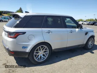 2021 Land Rover Range Rover Sport with VIN SALWR4RY8MA756877, listed as a Copart auction lot 56195065 with 57,294 mi miles and Salvage title. Bid and sale history available at DreamBid. Image 3.